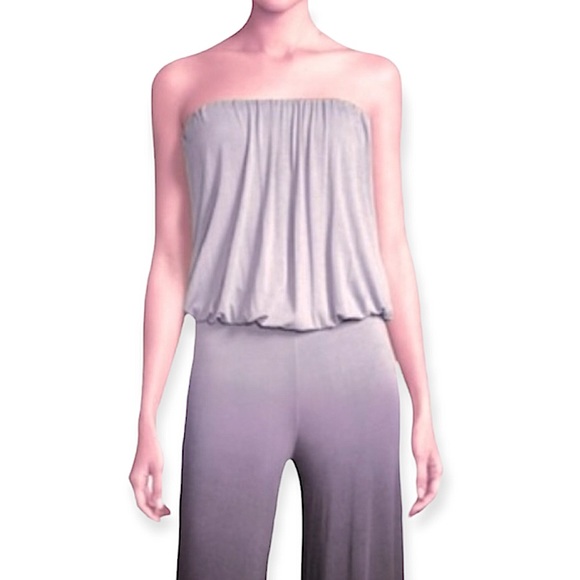 Young Fabulous & Broke Pants - YFB Strapless Ombré Jumpsuit